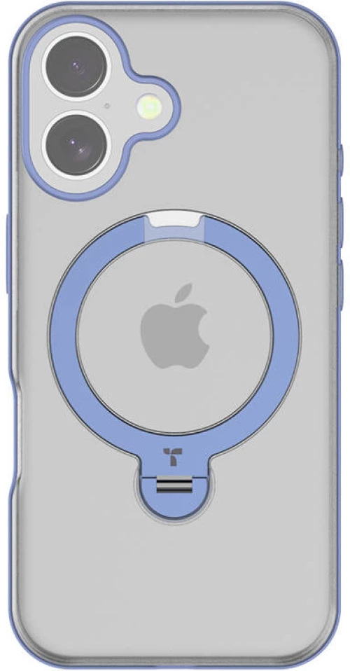 Torras Ostand Spin Case for iPhone 16 (Blue)