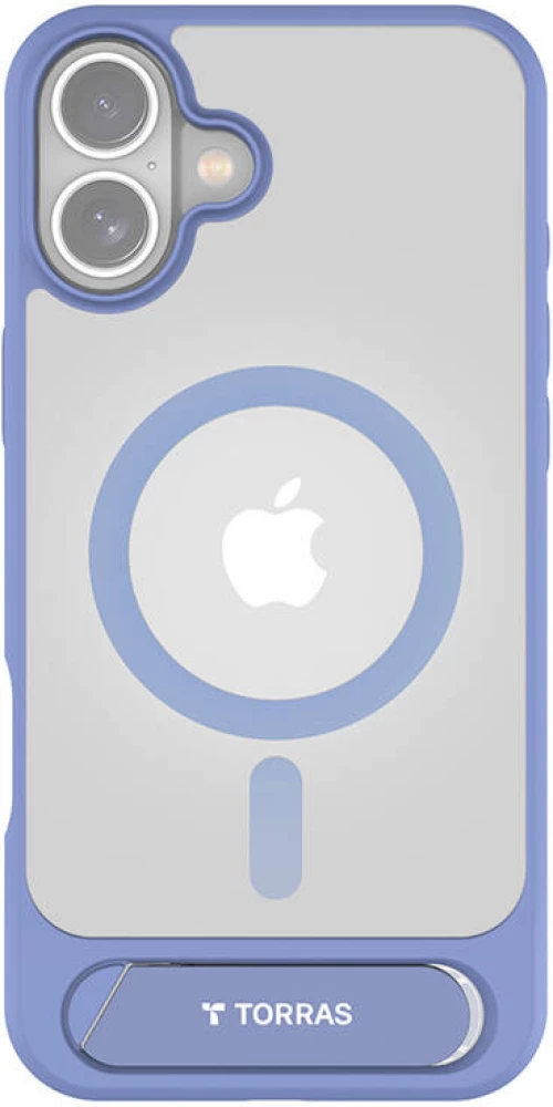 Θήκη Torras Pstand Series για iPhone 16 (μπλε)