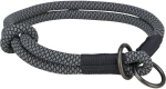 Κολάρο Εκπαίδευσης Σκύλων Trixie Soft Rope Μαύρο Γκρι S/M 40 cm