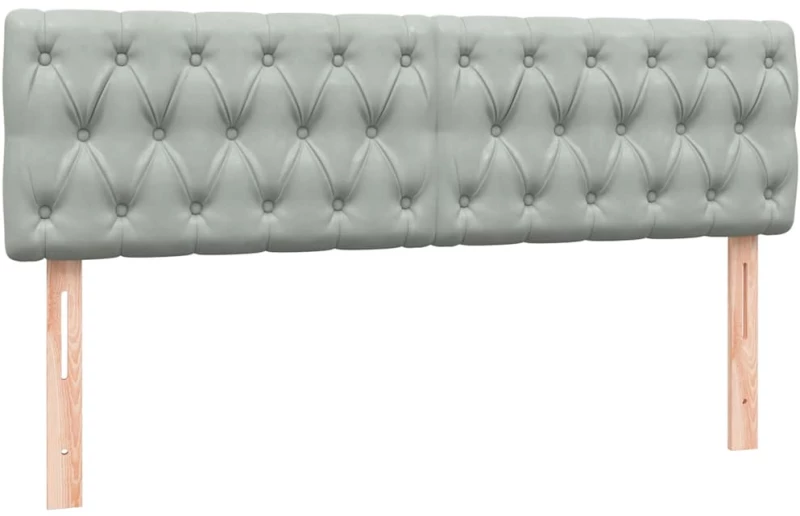 vidaXL Κρεβάτι Boxspring με Στρώμα Ανοιχτό Γκρι 160x210 εκ. Βελούδινο