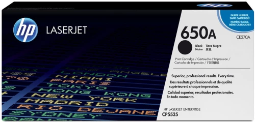 Γνήσιο Toner HP CE270A Μαύρο