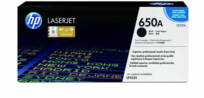 Γνήσιο Toner HP CE270A Μαύρο