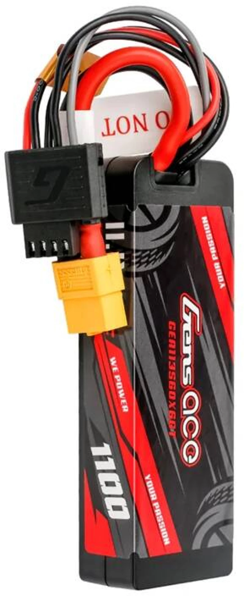 Lipo Gens ace G-Tech 1100mAh 11.1V 3S1P 60C GRP-76 Hardcase μπαταρία με βύσμα XT60