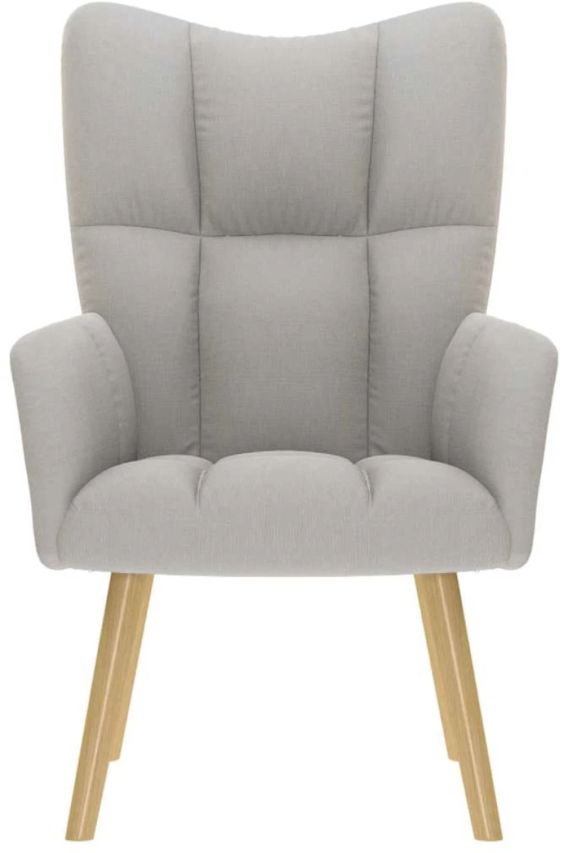 vidaXL Καρέκλα χαλάρωσης Cloud Grey Fabric