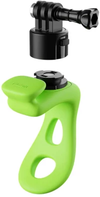 Telesin multifunctional silicone mount for sports cameras (green)