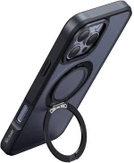 McDodo PC-4933 MagSafe case for iPhone 16 Pro Max with stand (black)