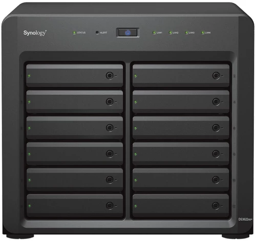 Αποθήκευση Δικτύου Synology DS3622XS+ Μαύρο