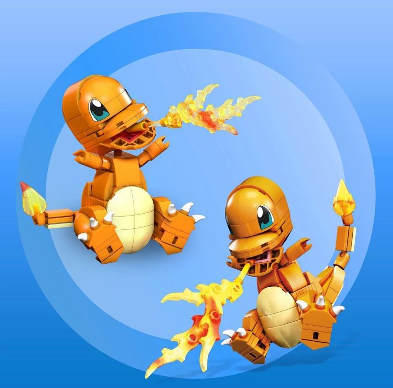 Παιχνίδι Kατασκευή Pokémon Pokémon Salameche to build 180 Τεμάχια