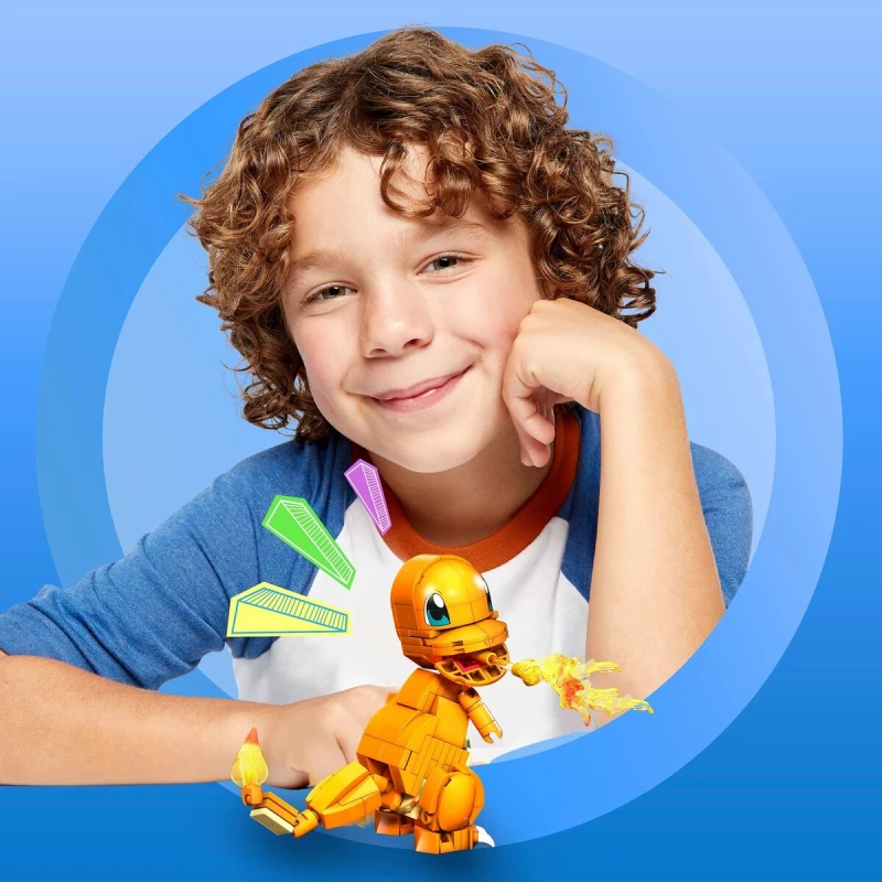 Παιχνίδι Kατασκευή Pokémon Pokémon Salameche to build 180 Τεμάχια