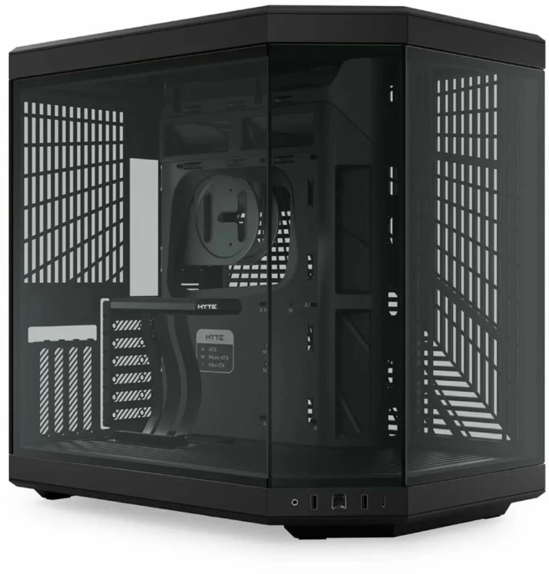 Κουτί Μέσος Πύργος ATX Hyte CS-HYTE-Y70-B Μαύρο