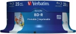 Blu-Ray BD-R Εκτυπώσιμο Verbatim Wide Inkjet Datalife 25 Μονάδες 25 GB 6x