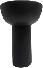 ΕΠΙΤΡΑΠΕΖΙΟ ΚΕΡΑΜΙΚΟ ΔΙΑΚΟΣΜΗΤΙΚΟ ELENDIL HM4602.02 ΜΑΥΡΟ ΜΑΤ Φ23x32Υ εκ