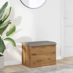Πάγκος αποθήκευσης vidaXL Artisan Oak 62x42x45 cm Κατασκευασμένο ξύλο