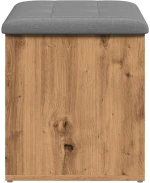 Πάγκος αποθήκευσης vidaXL Artisan Oak 62x42x45 cm Κατασκευασμένο ξύλο