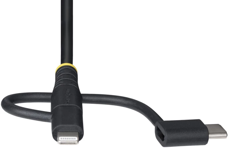 Καλώδιο USB Startech RLTCUB1MBK Μαύρο 1 m