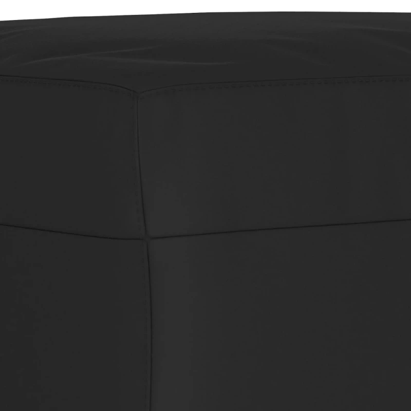 vidaXL Υποπόδιο Μαύρο 70 x 55 x 41 εκ. από Ύφασμα Μικροϊνών