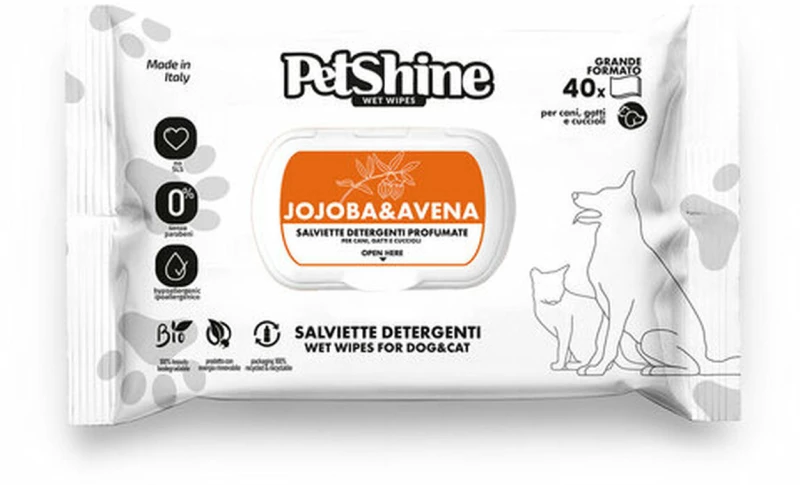 Υγρά μαντηλάκια για τα Κατοικίδια ζώα Trixie 40 Μονάδες
