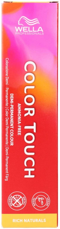 Ημιμόνιμη Βαφή Wella Color Touch Rich Naturals Nº 7/1 60 ml