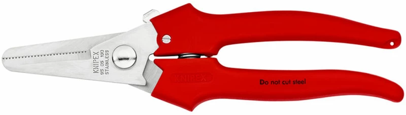 Ψαλίδι Knipex 9505190 19 cm Ανοξείδωτο ατσάλι Πλαστική ύλη