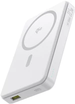 Baseus Airpow2 Qi2 μαγνητικό powerbank 10000mAh 22.5W (λευκό)