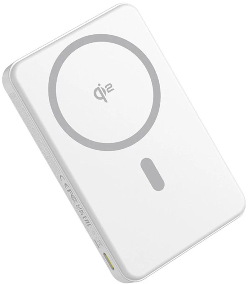 Baseus Airpow2 Qi2 μαγνητικό powerbank 10000mAh 22.5W (λευκό)