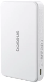 Baseus Airpow2 Qi2 μαγνητικό powerbank 10000mAh 22.5W (λευκό)