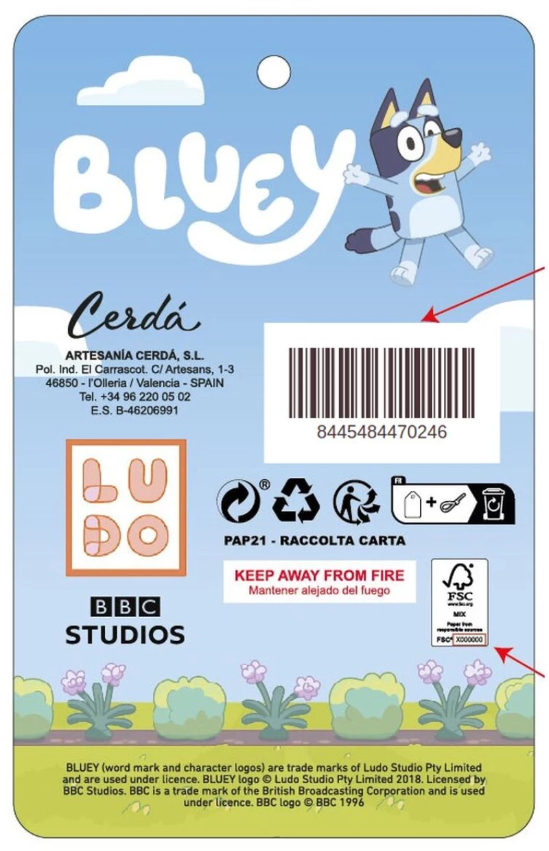 Παιδικό Kαπέλο Bluey Μπλε