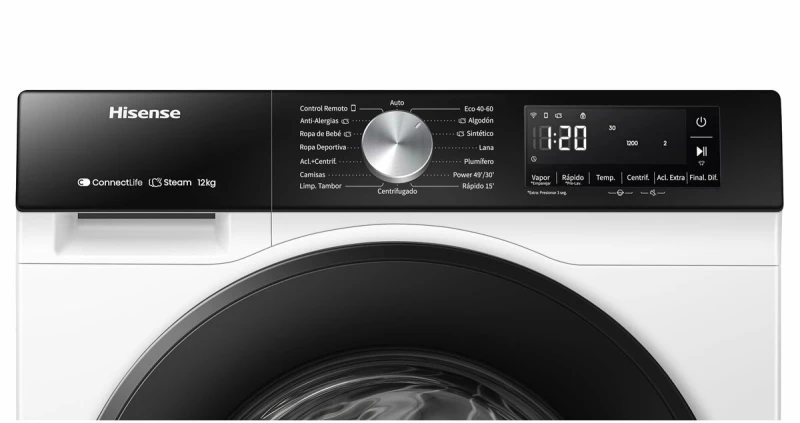 Πλυντήριο ρούχων Hisense WF3S1243BW3 60 cm 1400 rpm 12 kg