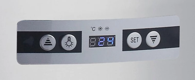 Display Fridge - 100L - 48cm - Round