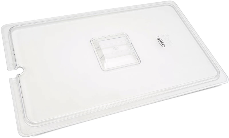 Gastronorm Lid - 1/1 GN - Polycarbonate - with Recess