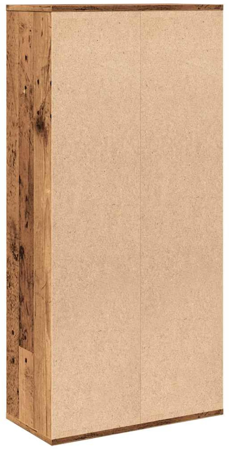 vidaXL Βιβλιοθήκη Όψη Παλαιού Ξύλου 50x25x104 εκ