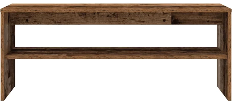vidaXL Έπιπλο Τηλεόρασης Παλιό Ξύλο 100 x 40 x 40 εκ. από Μοριοσανίδα