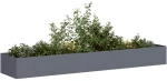 vidaXL Ζαρντινιέρα Ανθρακί 360x80x40 εκ. από Χάλυβα