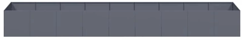 vidaXL Ζαρντινιέρα Ανθρακί 360x80x40 εκ. από Χάλυβα
