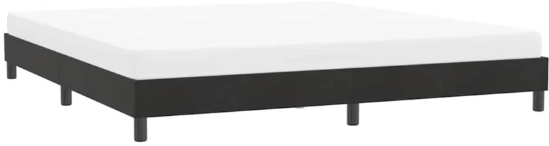 vidaXL Πλαίσιο κρεβατιού χωρίς στρώμα Μαύρο 180x220 cm Βελούδινο