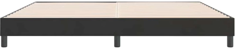 vidaXL Πλαίσιο κρεβατιού χωρίς στρώμα Μαύρο 180x220 cm Βελούδινο
