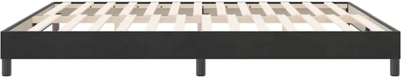 vidaXL Πλαίσιο κρεβατιού χωρίς στρώμα Μαύρο 180x220 cm Βελούδινο