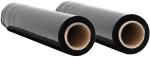 vidaXL Stretch Film 2 τεμάχια Μαύρο 30 μm 50 cm x 150 m