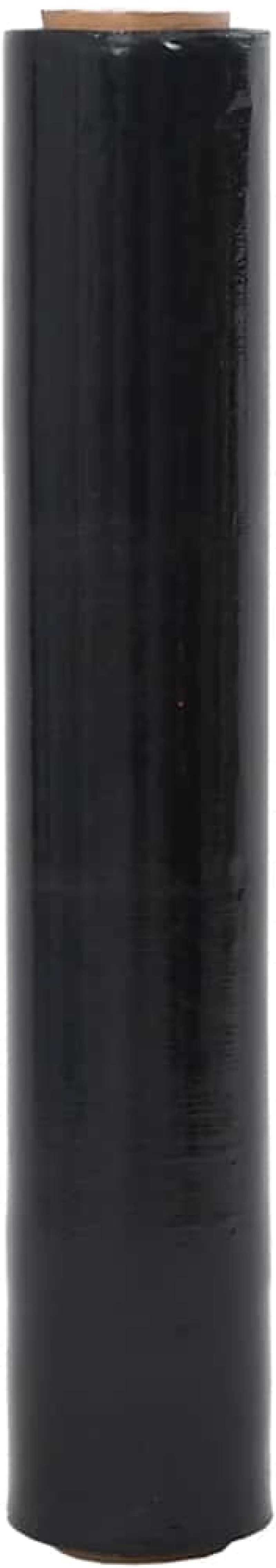 vidaXL Stretch Film 2 τεμάχια Μαύρο 30 μm 50 cm x 150 m