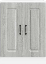 vidaXL Ντουλάπι βάσης νεροχύτη Kalmar Γκρι Sonoma 60x46x81,5 εκ.
