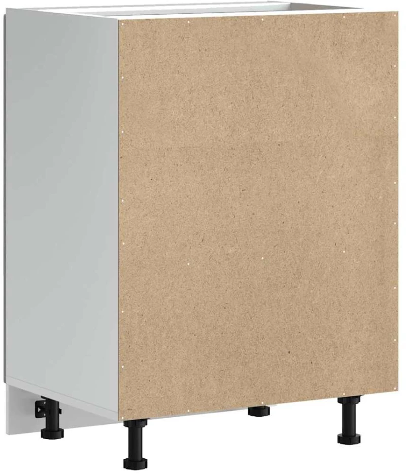 vidaXL Ντουλάπι βάσης νεροχύτη Kalmar Γκρι Sonoma 60x46x81,5 εκ.