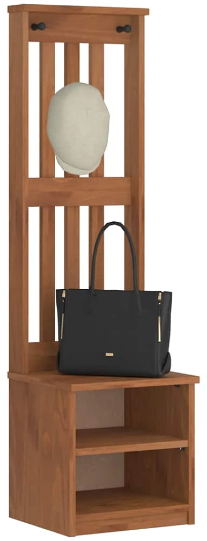 vidaXL Δέντρο χωλ "SANDENS" 45x40x159,5 εκ.Πεύκο μασίφ ξύλο