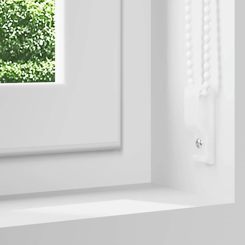 vidaXL Ρολέρ Μπλακάουτ Λευκό 40x230 εκ. Πλάτος υφάσματος 35,7 εκ.