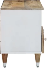 ντουλάπι τηλεόρασης vidaXL 100x33,5x46 cm μασίφ ξύλο Mango