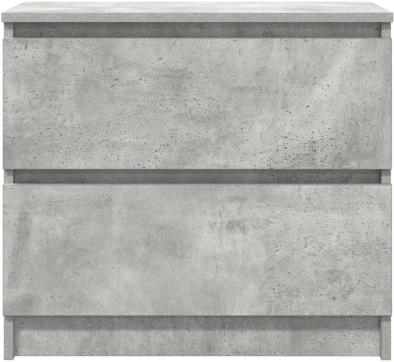 vidaXL Έπιπλο Τηλεόρασης Γκρι Σκυροδέματος 60x35x54 εκ. Επεξεργ. Ξύλο