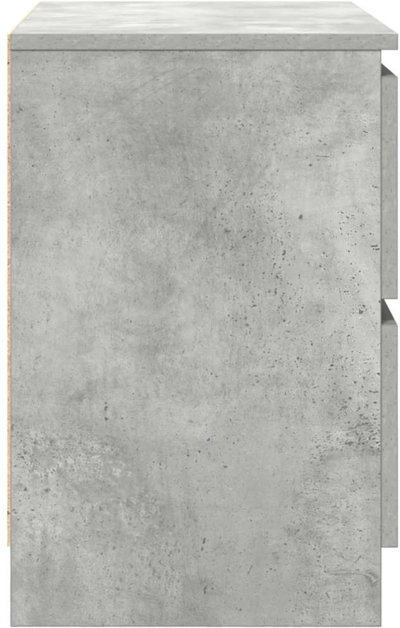 vidaXL Έπιπλο Τηλεόρασης Γκρι Σκυροδέματος 60x35x54 εκ. Επεξεργ. Ξύλο