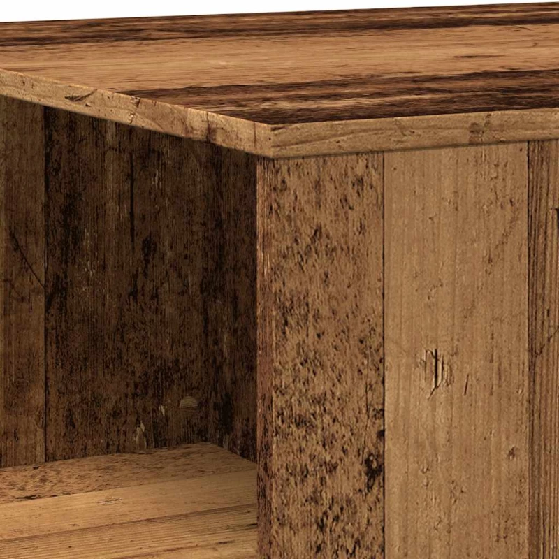 vidaXL Τραπεζάκι σαλονιού παλιό ξύλο 90x67x33 cm Ξύλο μηχανής