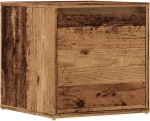 vidaXL Συρτάρι-κουτί παλιό ξύλο 40,5x40x40 cm Ξύλο μηχανής