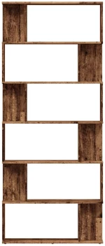 vidaXL Ντουλάπι βιβλίων Παλιό ξύλο 80x24x192 cm Κατασκευασμένο ξύλο