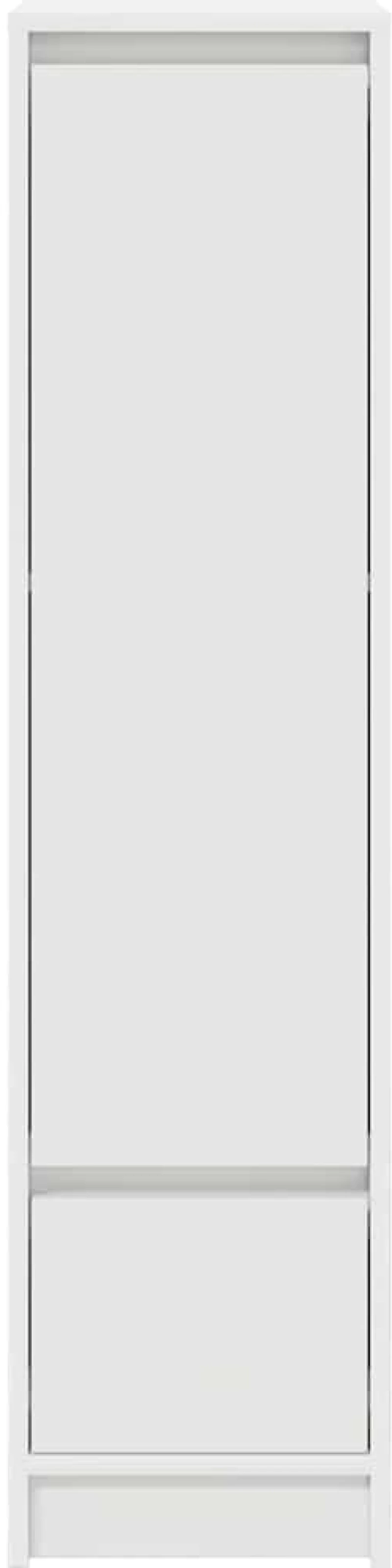 vidaXL Ντουλάπι Λευκό 29,5x34x119,5 εκ. Επεξεργασμένο Ξύλο δρυός